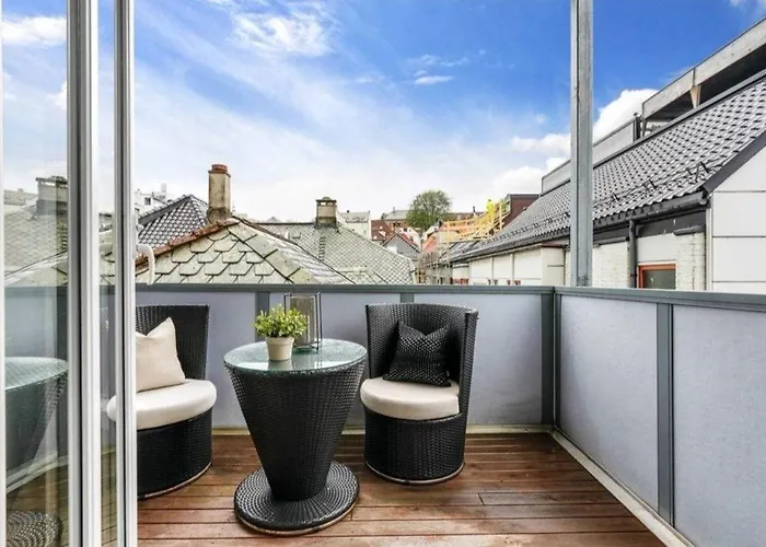Appartement Central, Lovely With A Unique View Bergen